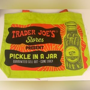 New Trader Joeβs The Pickles Bag NWT